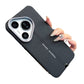 Business Leder Magnetic Phone Case Metalknopf