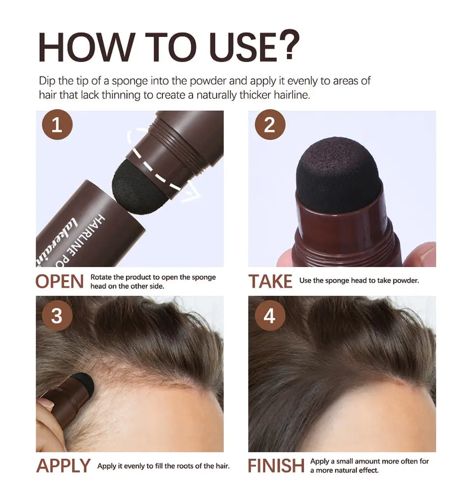 Multicolor Eyebrow Powder for Natural Look 1.8g Skin-Friendly Makeup