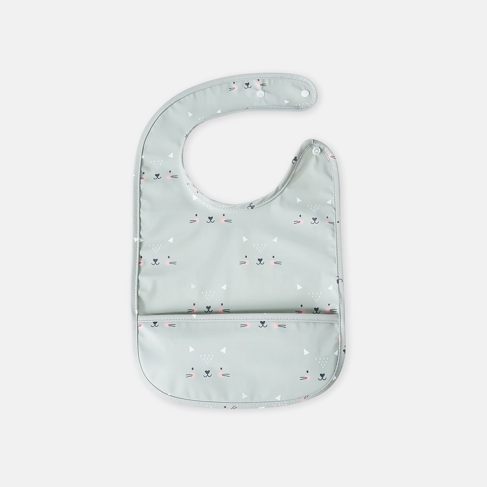 Waterproof Snap Fastener Bib Eating Saliva Towel Child Bib Overclothes - Saliva Towel for Tiny Dinosaurs and Facial