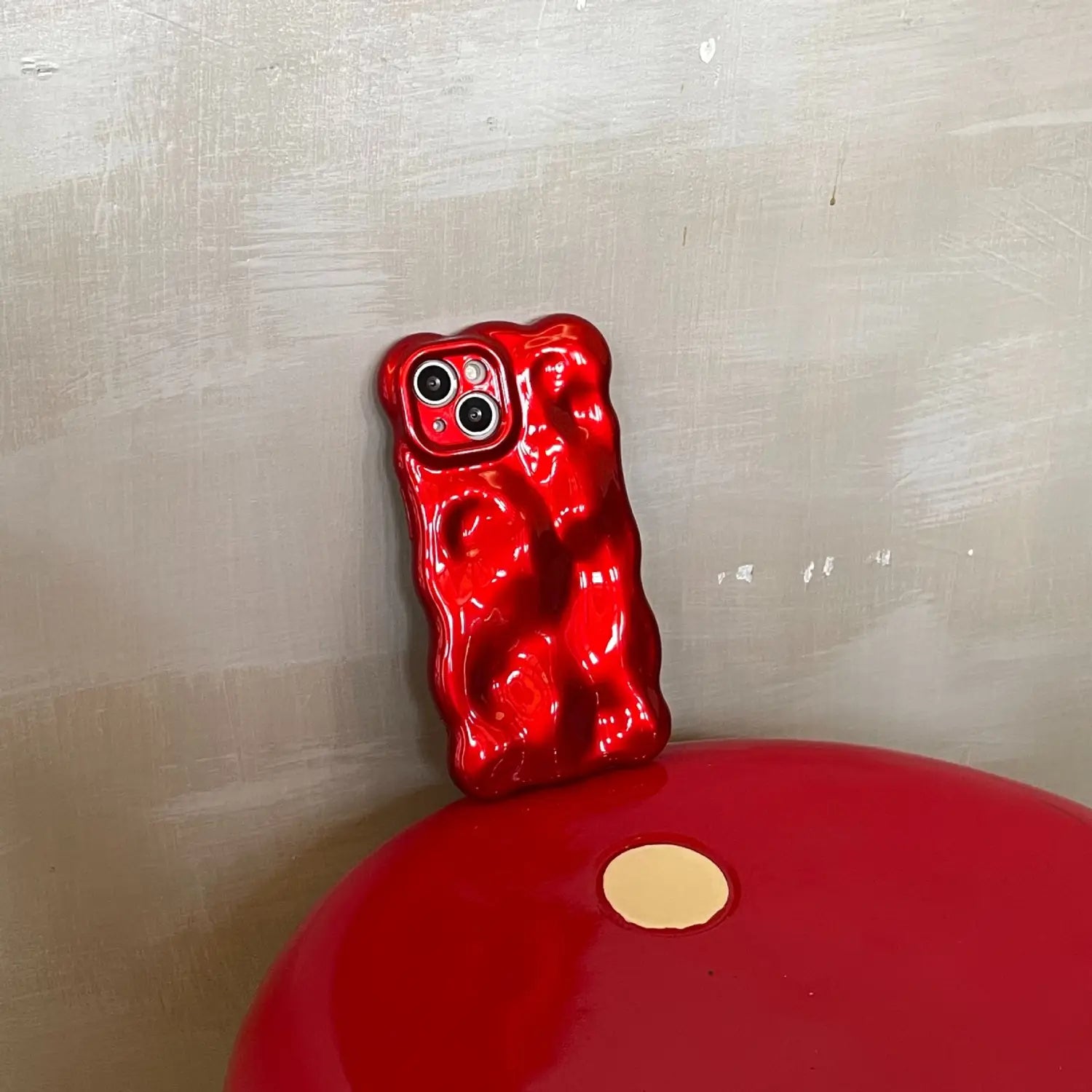 Custodia per telefono glitter in schiuma colorata per iPhone soft shell design scintillante