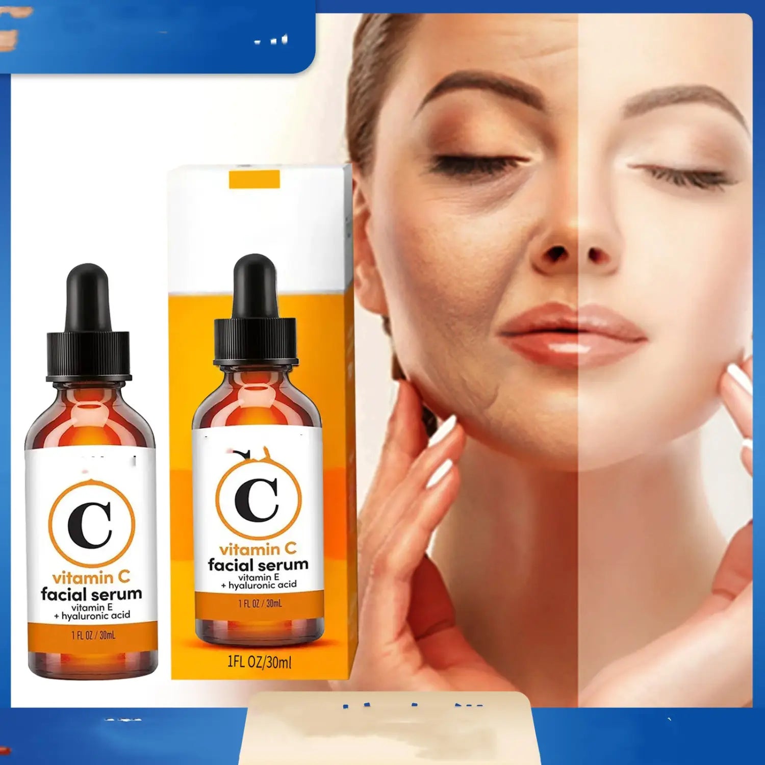 Anti-Aging Fade Facial Spots Wrinkles Brightening Skin