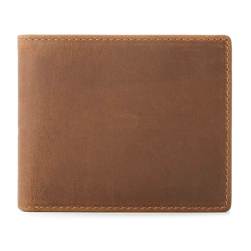 Leather Money Clip Wallet with Card and ID Slots in the United States