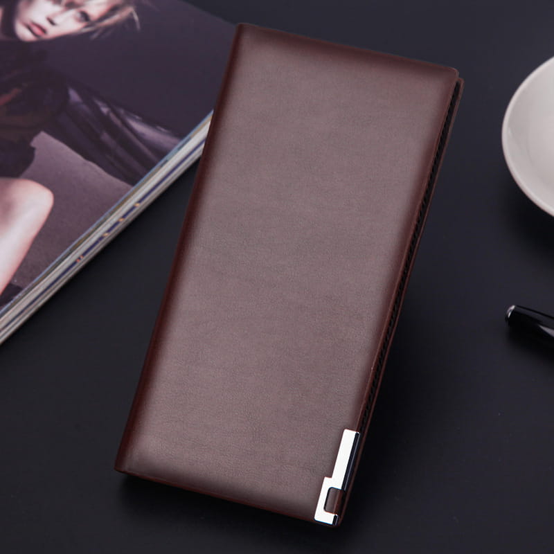 Korean Style PU Leather Wallet for United States and CHF Currency