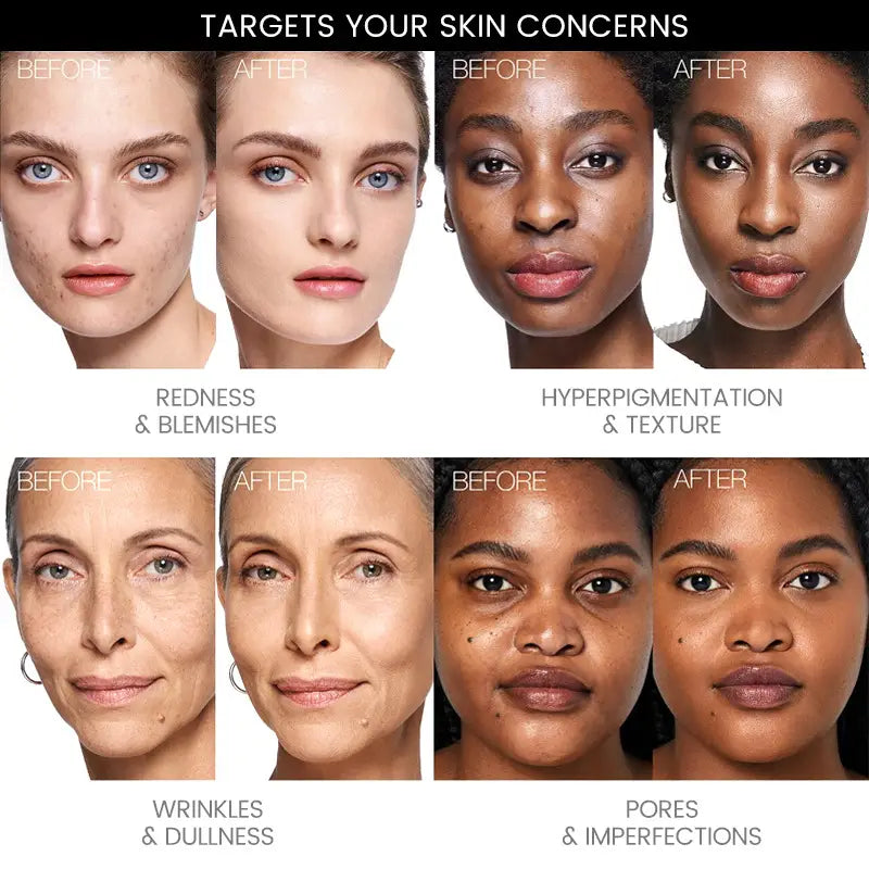 Waterproof Liquid Base Makeup Foundation for All Skin Types in Multiple Shades