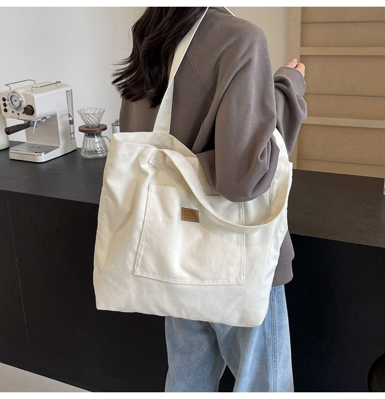 Sac vertical carré de valise de voyage en toile avec organisateur d'emballage à fermeture éclair