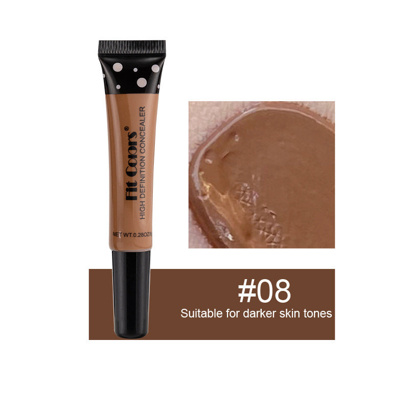 8-color Hose Concealer Concealer Repair Nourishing Liquid Foundation Dark Circles Pock Mark Cross-border - Disguise