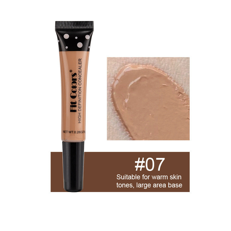 8-color Hose Concealer Concealer Repair Nourishing Liquid Foundation Dark Circles Pock Mark Cross-border - Disguise