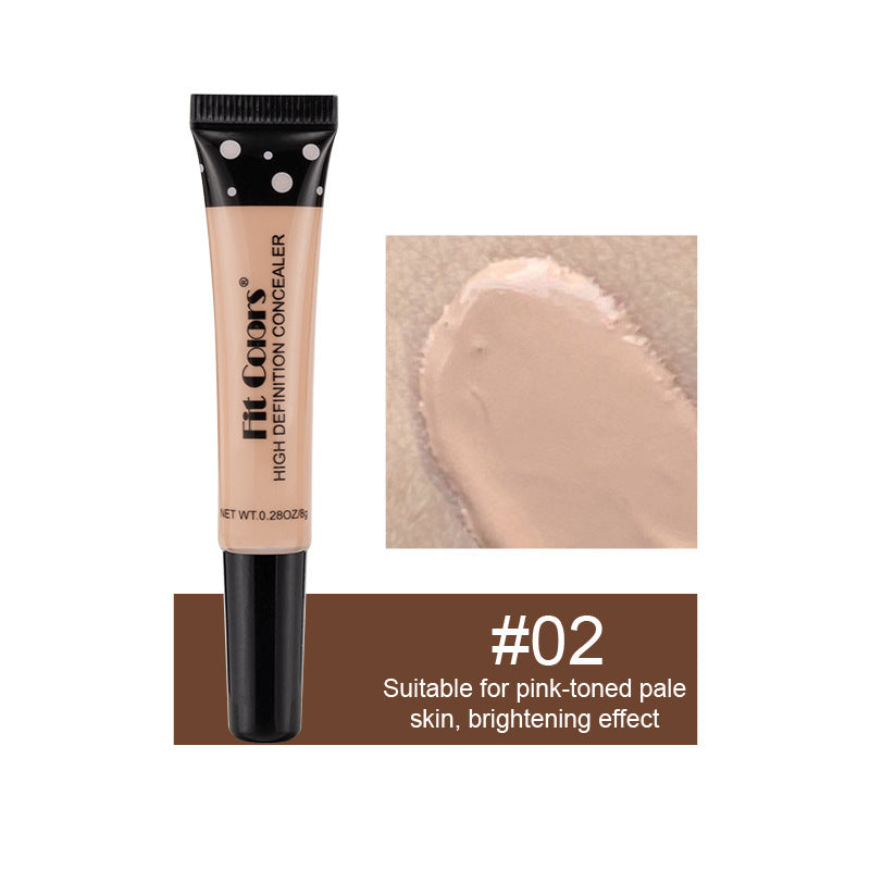 8-color Hose Concealer Concealer Repair Nourishing Liquid Foundation Dark Circles Pock Mark Cross-border - Disguise