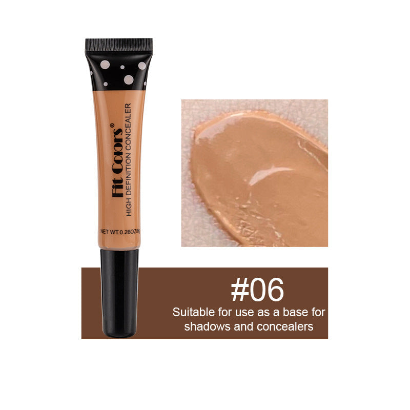 8-color Hose Concealer Concealer Repair Nourishing Liquid Foundation Dark Circles Pock Mark Cross-border - Disguise