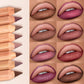 Matte de 8 colores Lip Lip Liner Lipstick Beauty Makeup