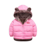 Boy’s Cotton-padded Winter Jacket Children’s Cotton-padded Jacket Double-sided Wear