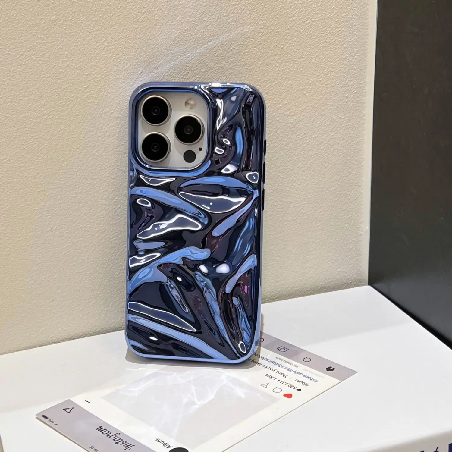 Electroplating de carcasa suave para iPhone 11 12 Pro Max Anti -Drop Fingerprint