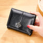 Women’s Short Trifold Vintage Wallet - Wallets So Chic Even Your Change Will Blush