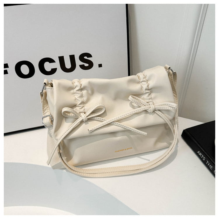 Sac à bandoulière en cuir PU avec plusieurs poches pour femmes et filles