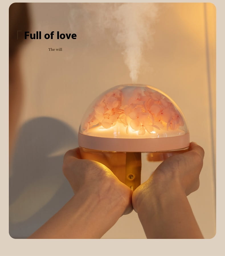 Small Bedroom Desktop Humidifier Mini Portable Quiet Atomization with Built-in Battery