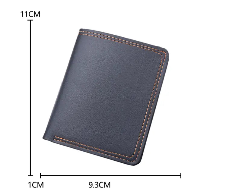 PU Leather Money Clip with Card and ID Slots for United States CHF