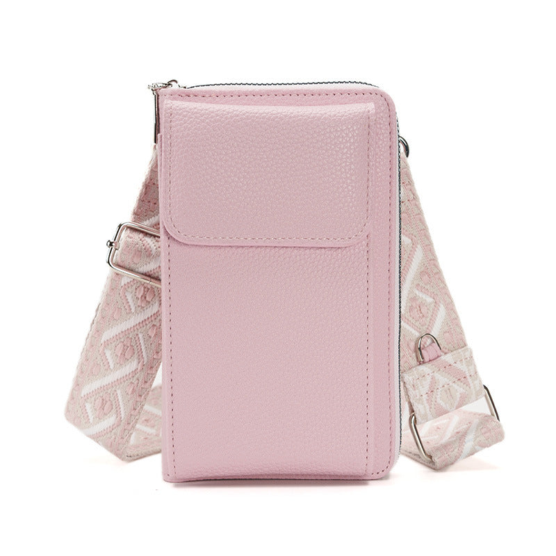 Women’s Messenger Bag One Shoulder Phone Bag - Chic One Shoulder Phone Bag for Coin Lovers