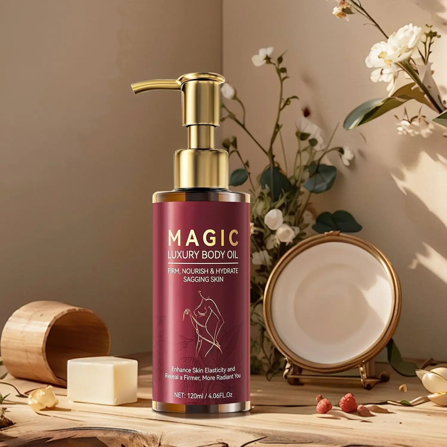 Universelles Körperöl für alle Hauttypen 120 ml feuchtigkeitsspendende Formel