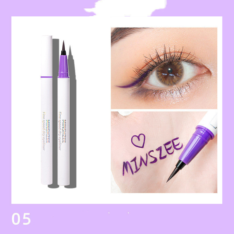 Eyeliner Xizhi Color Non-smudge Extra Fine Red Waterproof Long-lasting Liquid Eyeliner Pen - Eyeliner Xizhi Color Extra