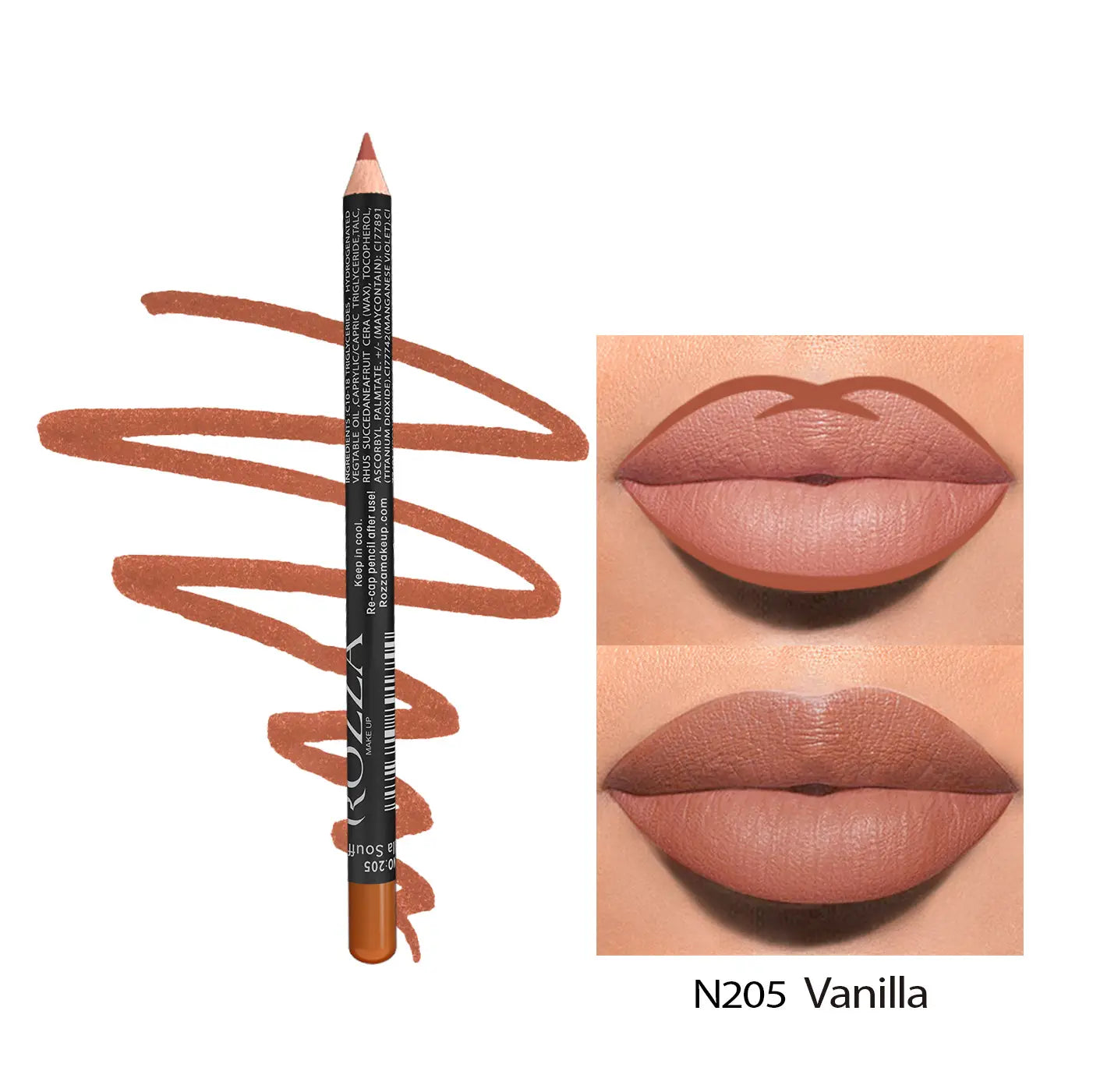 Long Lasting Lip Liner Pencil for Smooth Definition and Enhanced Color