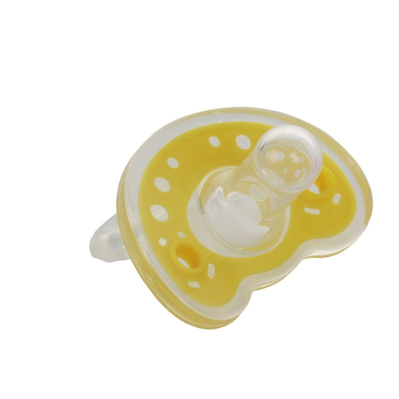 Baby Products Full Silica Gel Pacifier Two-color Liquid Silicone Sleep Comfort Baby Pacifier Baby - Heartfelt Comfort