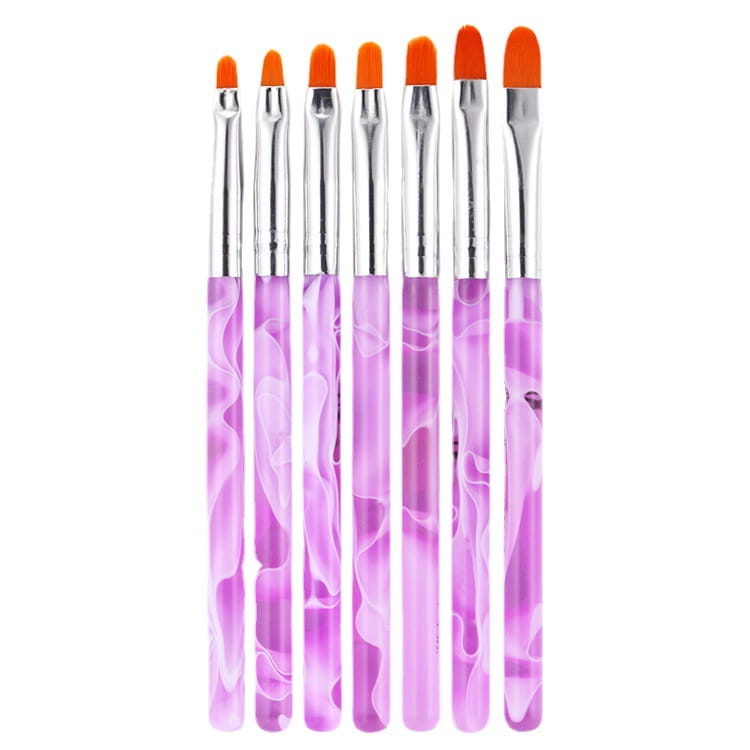 Nail Tools Paint Pen Set with Broad Brush Pens for Artificial Nails