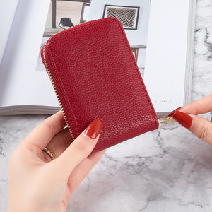 Card Holder Women’s Anti-degaussing Mini And Simple Multi-function - Women’s Anti-Degaussing Card Holder for Sneaky