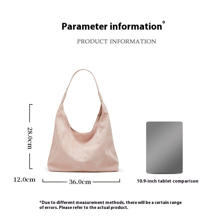 PU Leder -Laptop -Einkaufstasche mit Reißverschlussfächern für Arbeit und Reise