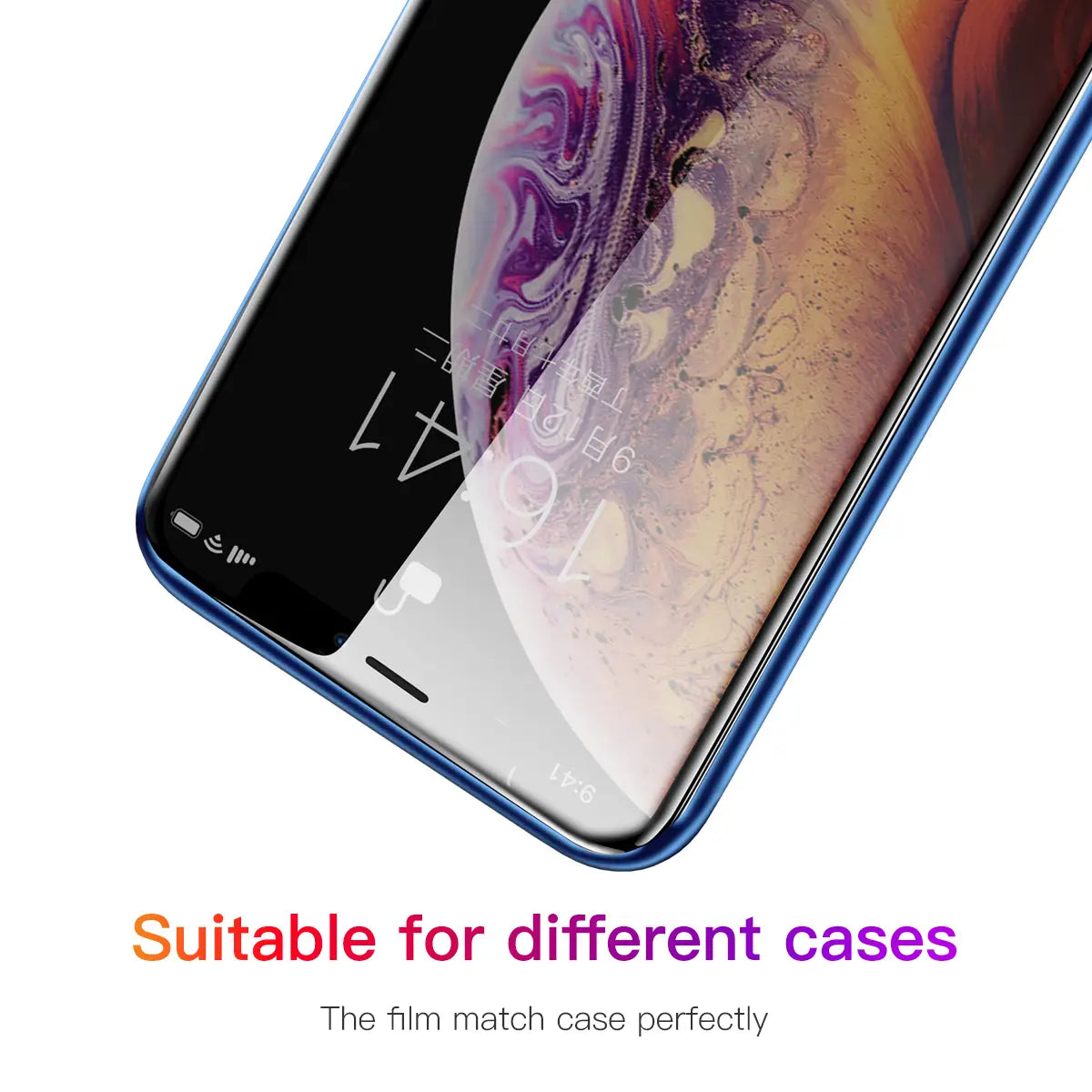 0.23mm Unbroken Edge Full Screen Curved Privacy Tempered Film For IP XR 11 6.1 Inch