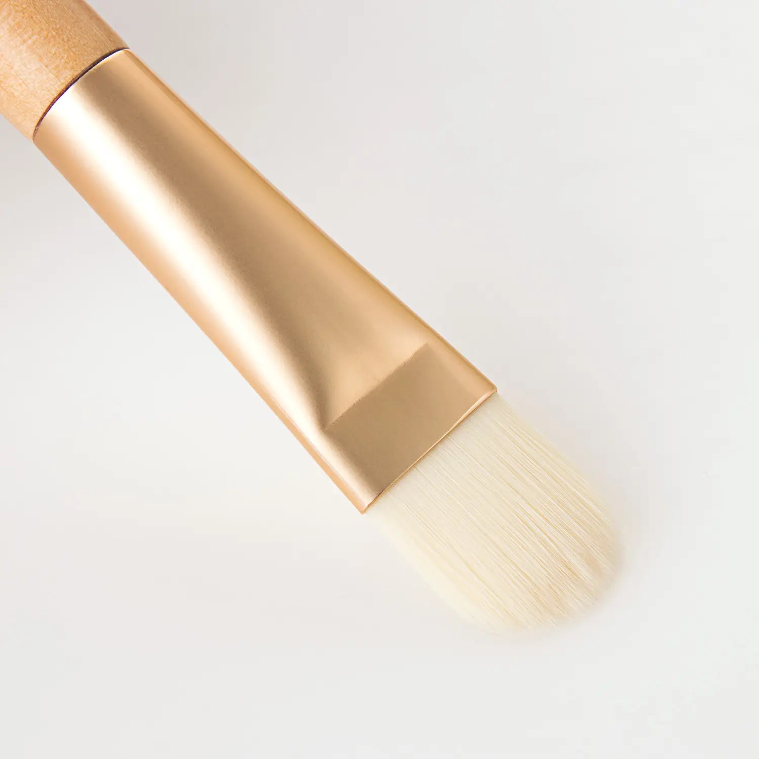 Perie de machiaj cu mâner din lemn lungime de tijă scurtă de 12 cm 2cm 2cm