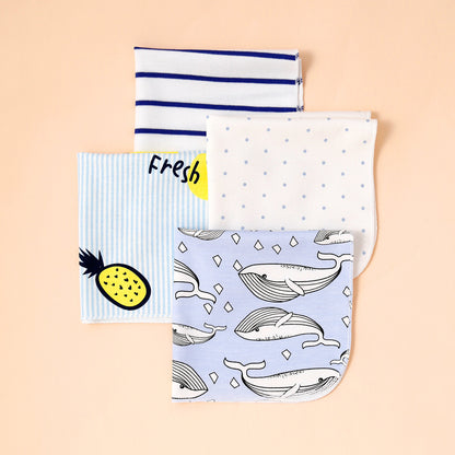 Baby Small Square Towel Nursing Face Washing - Tiny Towel Triumphs for Tiny Tots’ Messy Moments