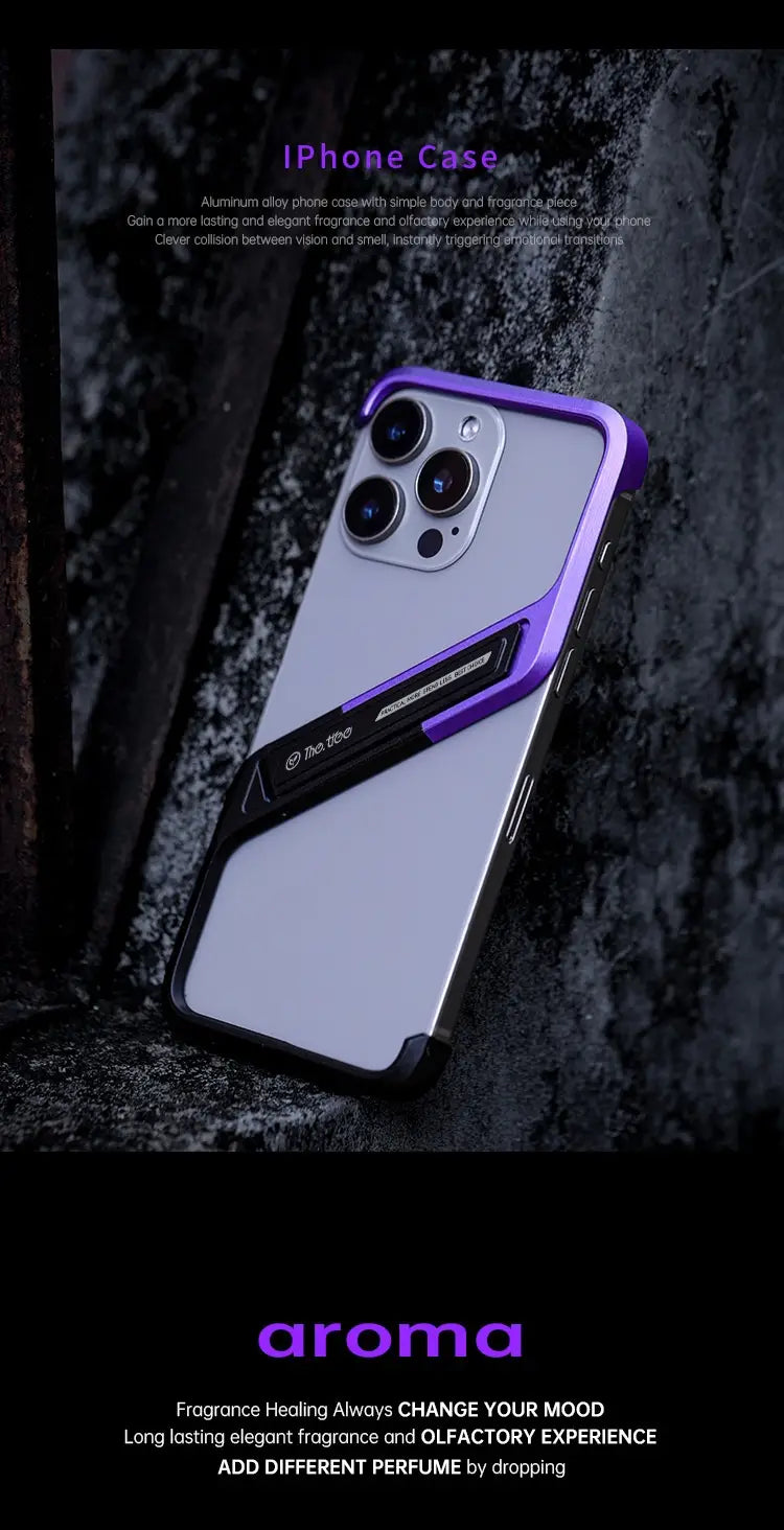 Applicable Pivot Half Pack Aluminum Alloy Phone Shockproof Bracket for Apple