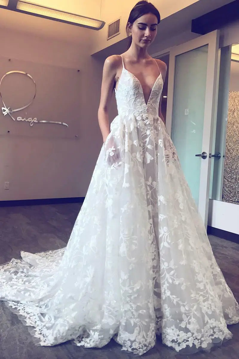 White Princess Skirt Dress Modern Bridal Backless Lace Sleeveless Midi