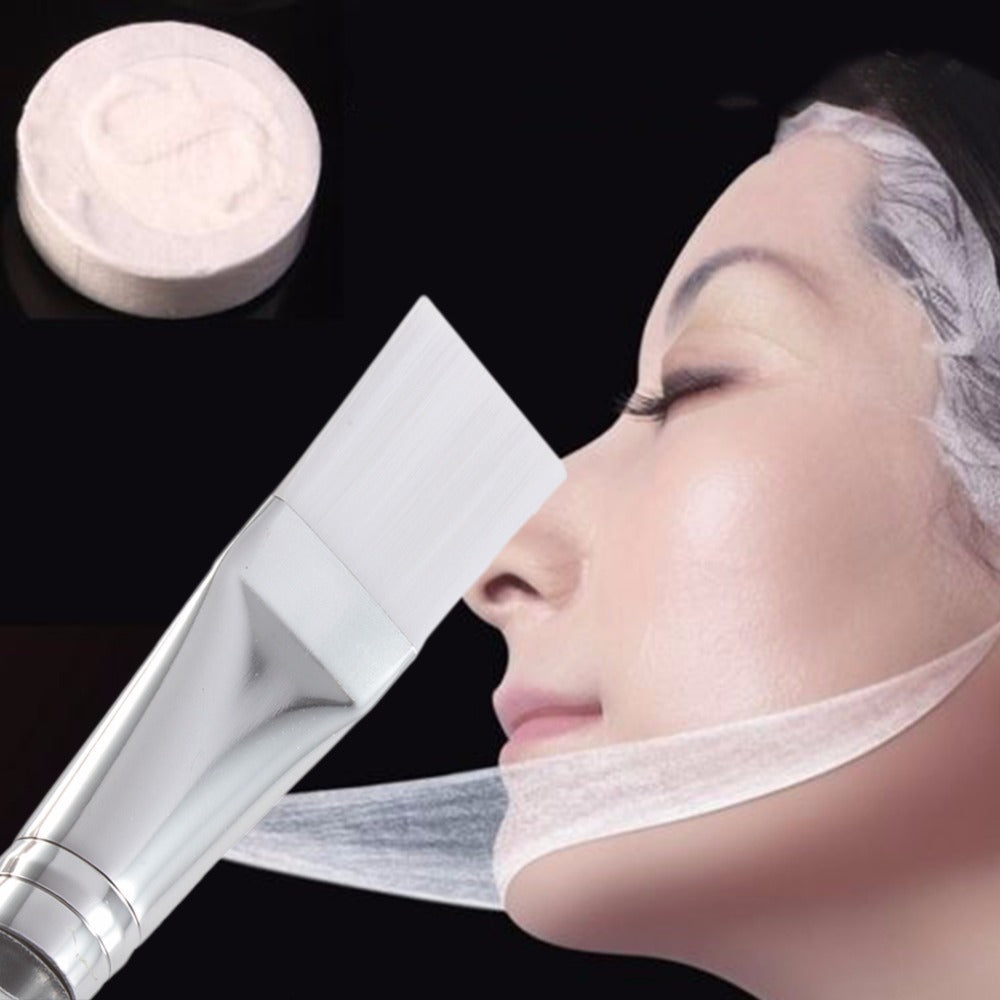 Beauty Tool Clear Crystal Mask Make Up Brush - Crystal Mask Make Up Brush for Flawless Beauty Fun