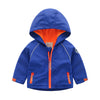 Boys' Hooded  Autumn  Clothing Children's Fleece Jacket - Blue