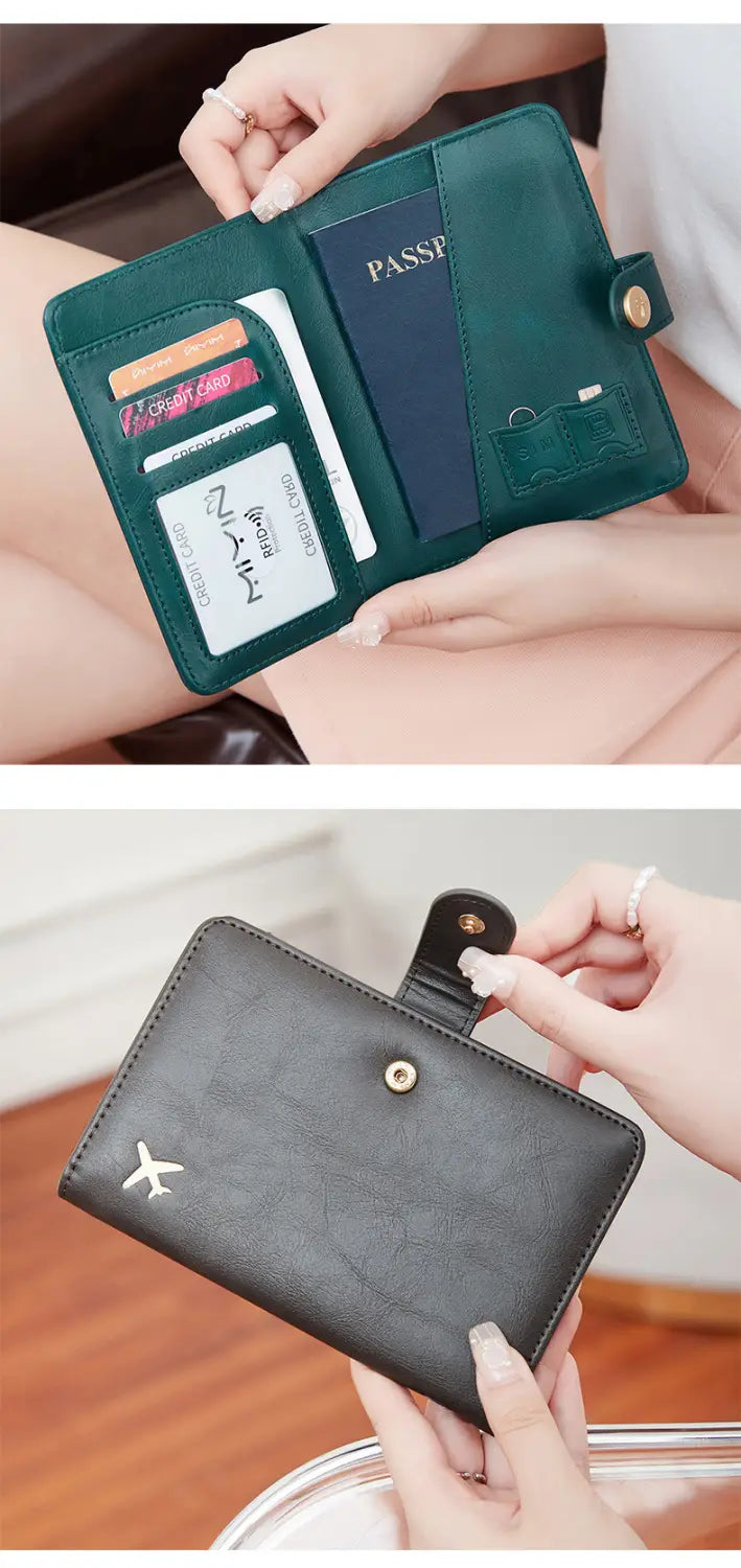 Lennukite vooder Polüester Naiste ladustamisvastane rahakoti taskujagaja