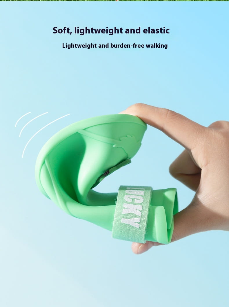 Vedenpitämättömät silikonikoiran saappaat suositellun painoon 3,5 kg-12 kg