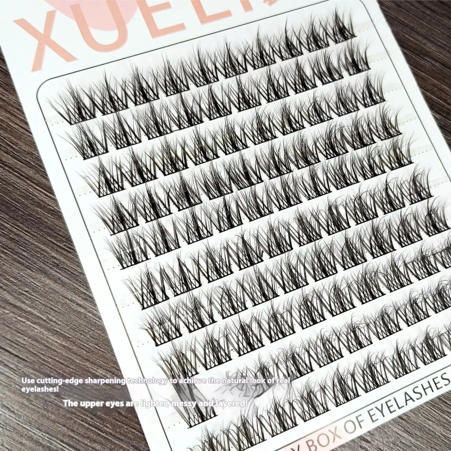 Glue-Free 5D Mink Eyelashes in Various Rows for False the United States