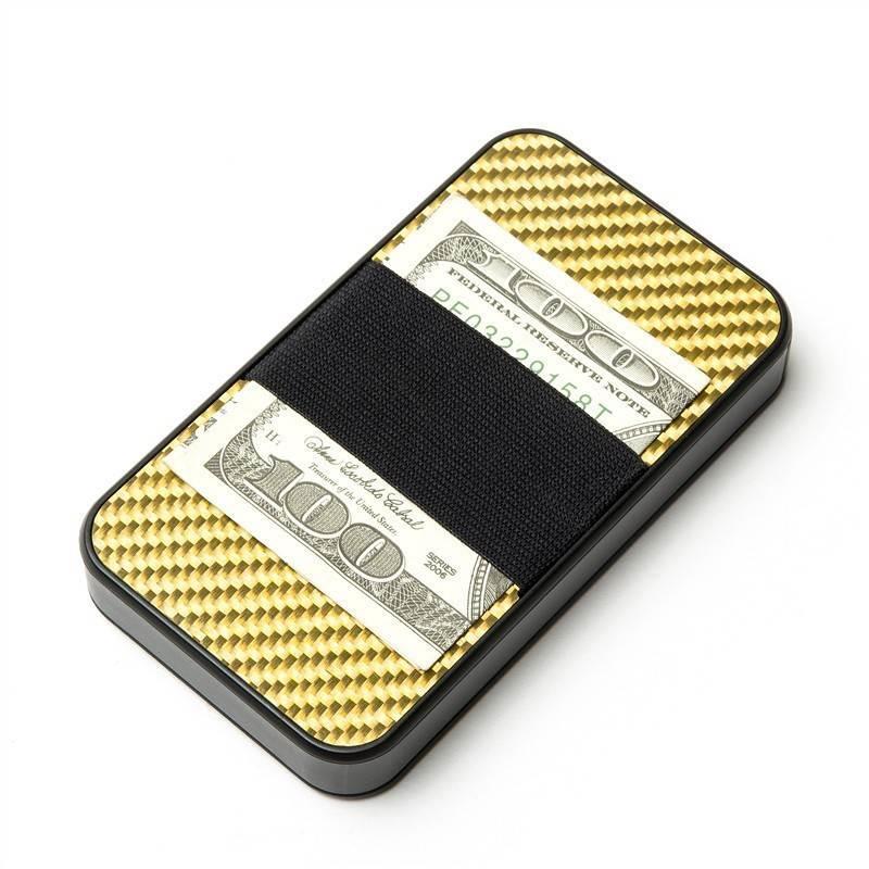 Portable Business Carbon Fiber Card Box - Portable Carbon Fiber Card Box for Stylish Storage