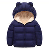 Children's cotton coat - Navy Blue