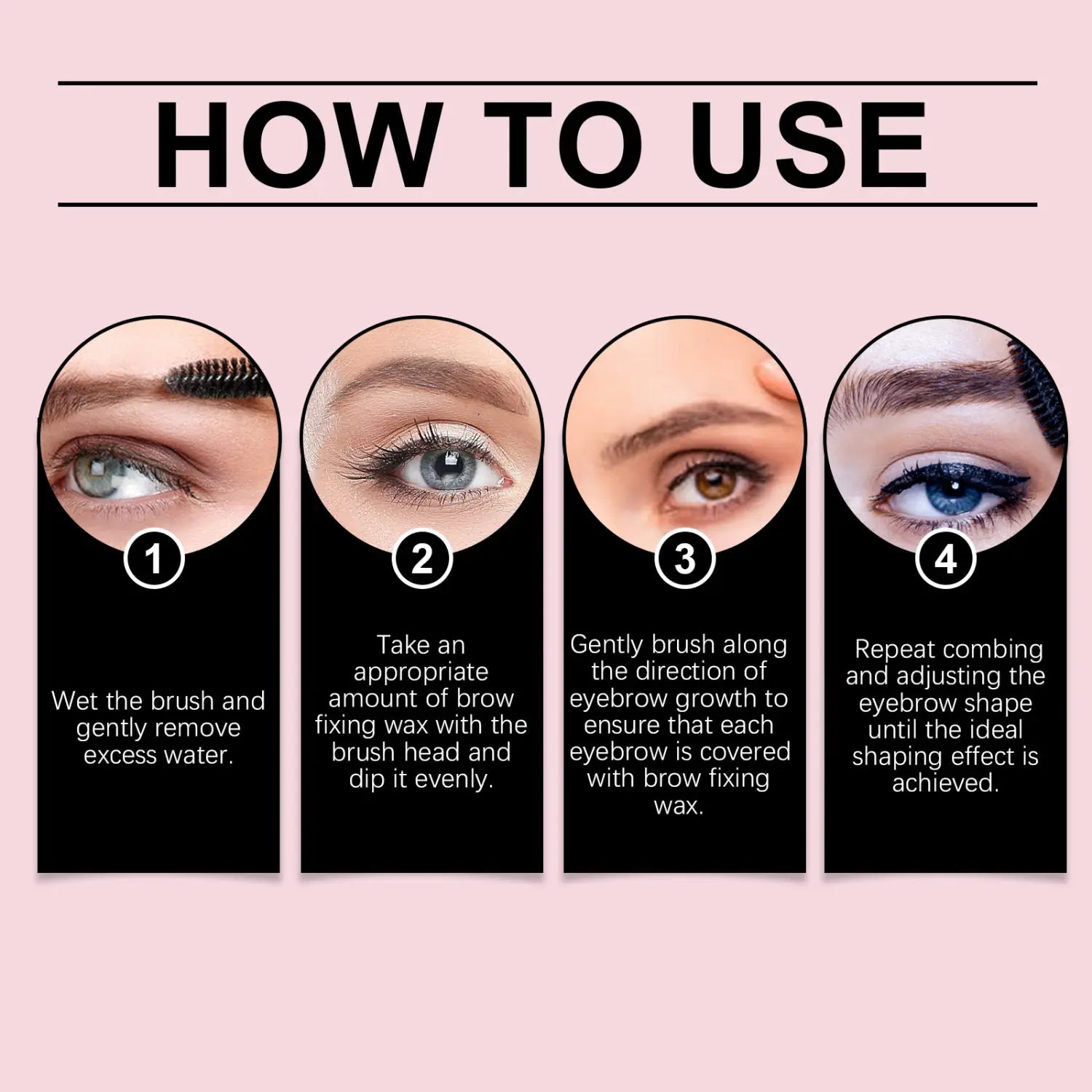 Eyebrow Modeling Wax for Shaping Lasting Makeup 10g with Flavors