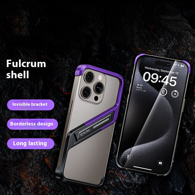 Applicable Pivot Half Pack Nude Feel Aluminum Alloy Phone Case