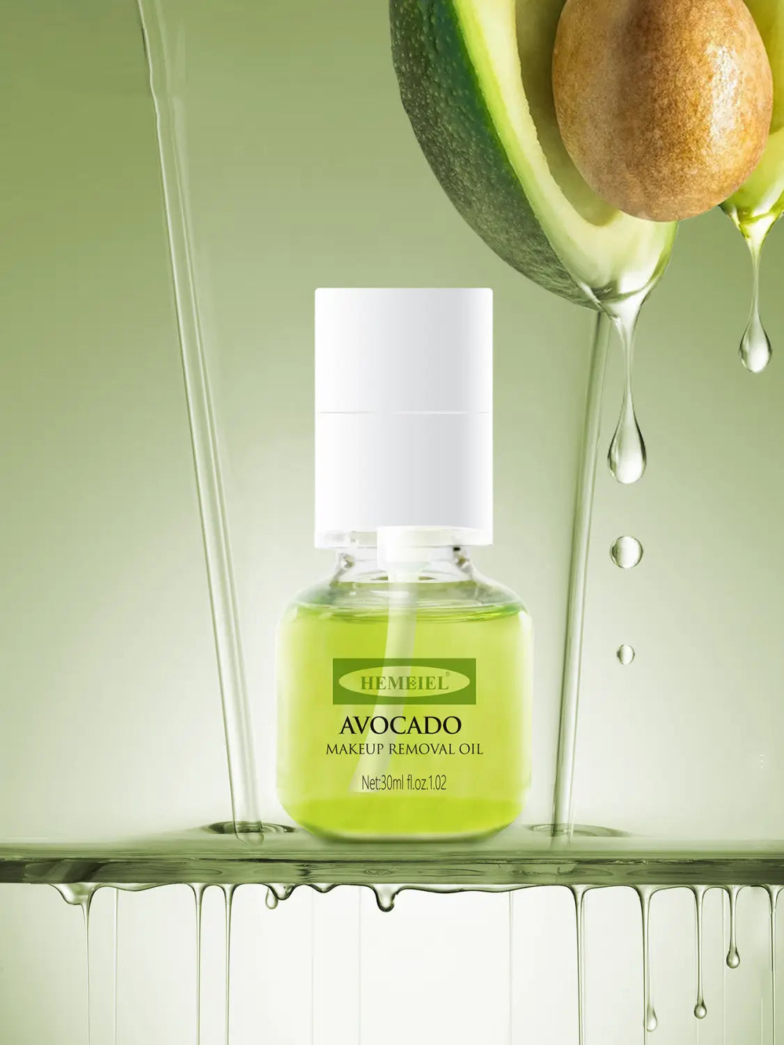 Ladies Facial Makeup Remover Olive Cleansing Oil with Avocado 30ml