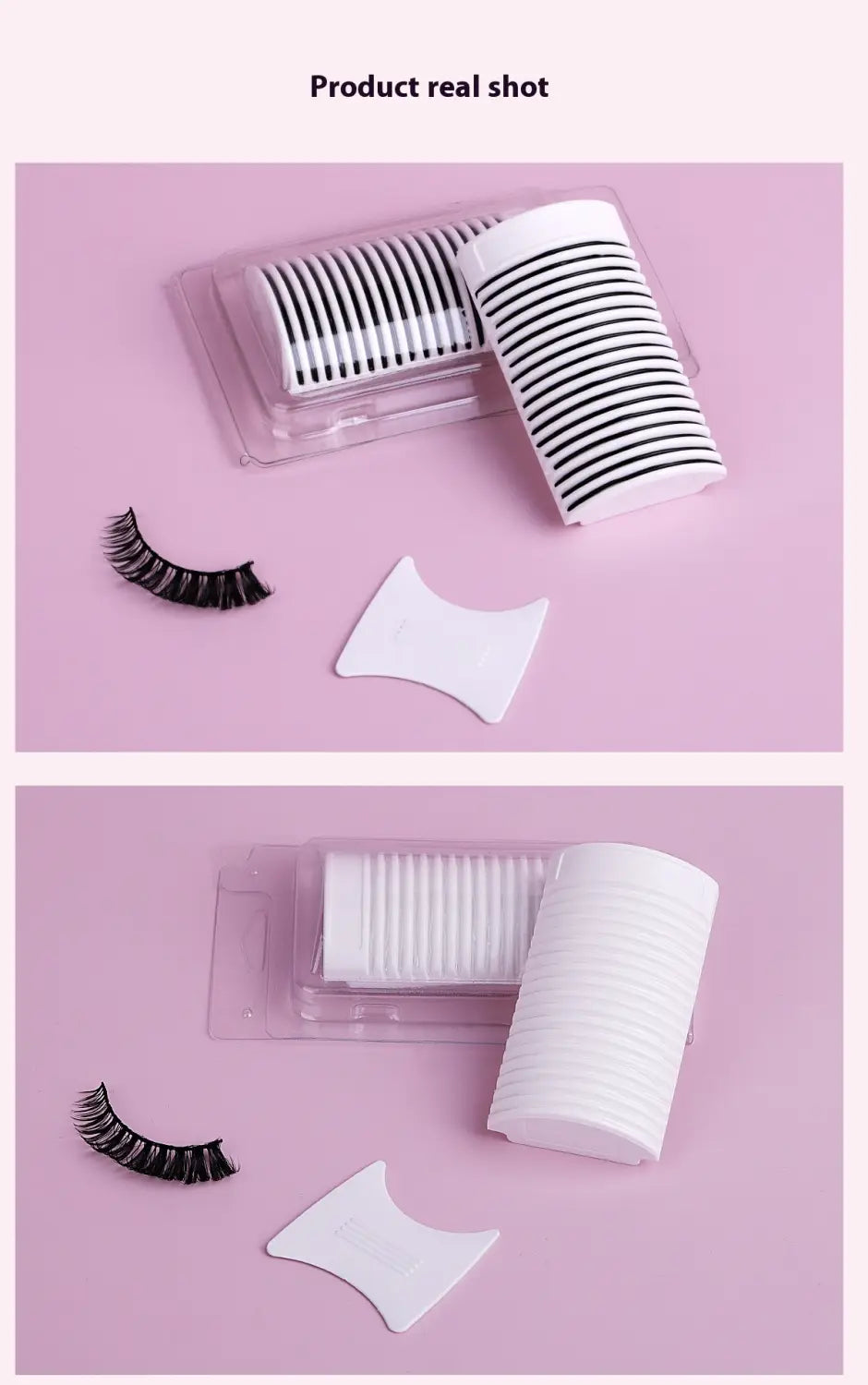 Benzi de genei de culoare jeleu de culoare mixtă 5,5 mm 6mm Kit de extensie individuală