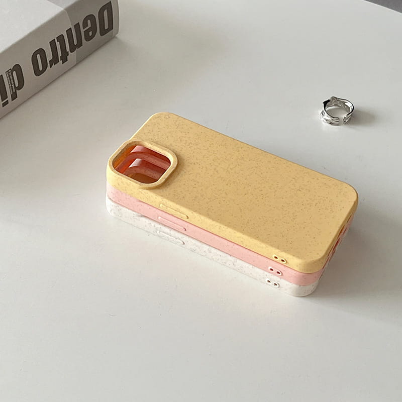 Tpu Wheat Straw Frosted Soft Phone Case