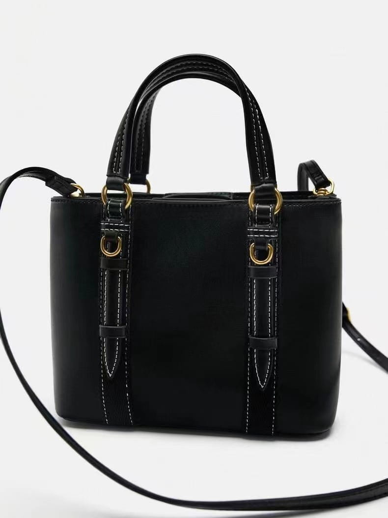 Sac d'emballage à épaule horizontale à la valise Green Olive PU Green