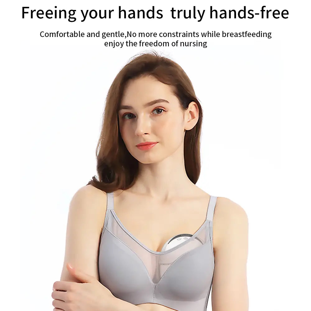 Wearable Electric Breast Pump for Hands-Free Breastfeeding and Convenience