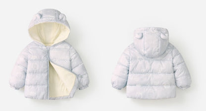 Off-season New Autumn And Winter Children’s Light Hooded BabyCotton Jacket