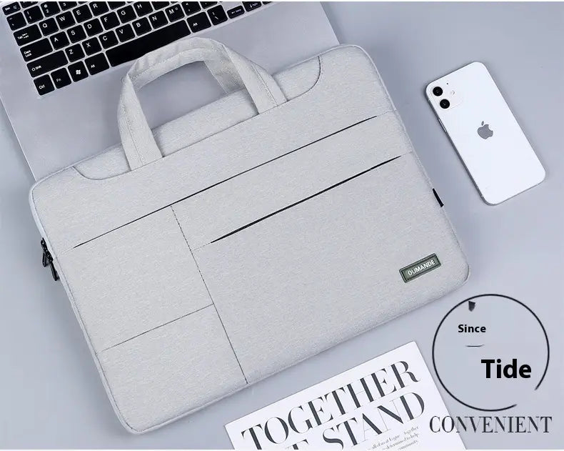 Sleeve ríomhaire glúine Oxford uiscedhíonach 14 15.6 Mála orlach d'fhir agus do mhná