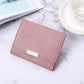 Women’s Short Three Fold Multiple Card Slots Large Capacity Zipper Coin Purse - Purse Your Hopes in Style